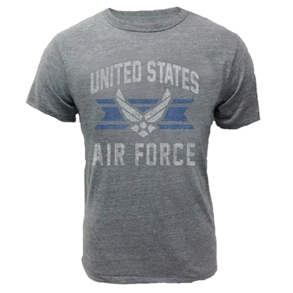 United States US Air Force Vintage Distressed Logo T-shirt Size Medium